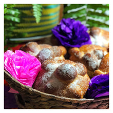 Load image into Gallery viewer, PRE-RECORDED 🎥 Traditional Pan de Muerto 💀 online class!