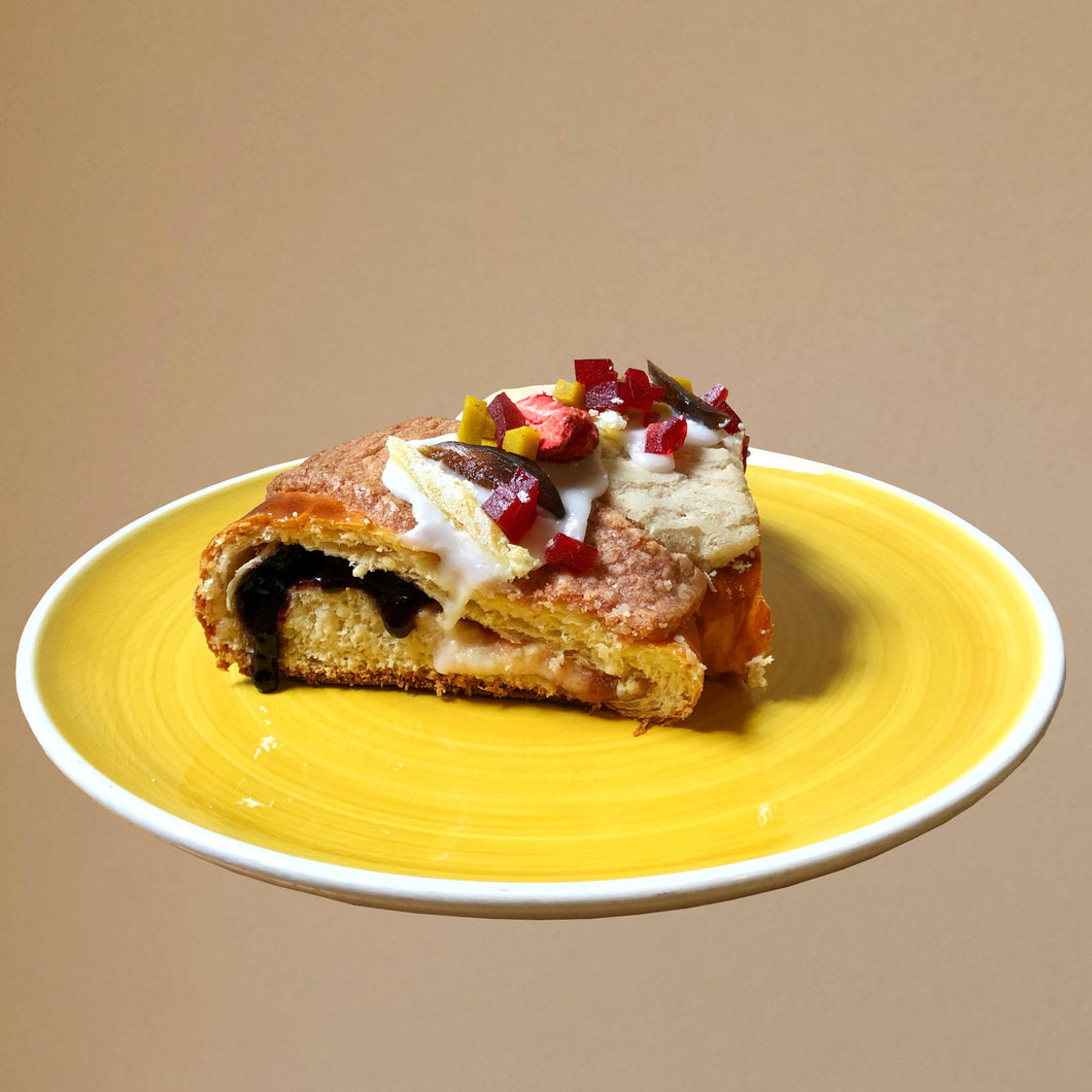 PRE-RECORDED 🎥 Cream Cheese & Jam Rosca de Reyes 🍓 online class!